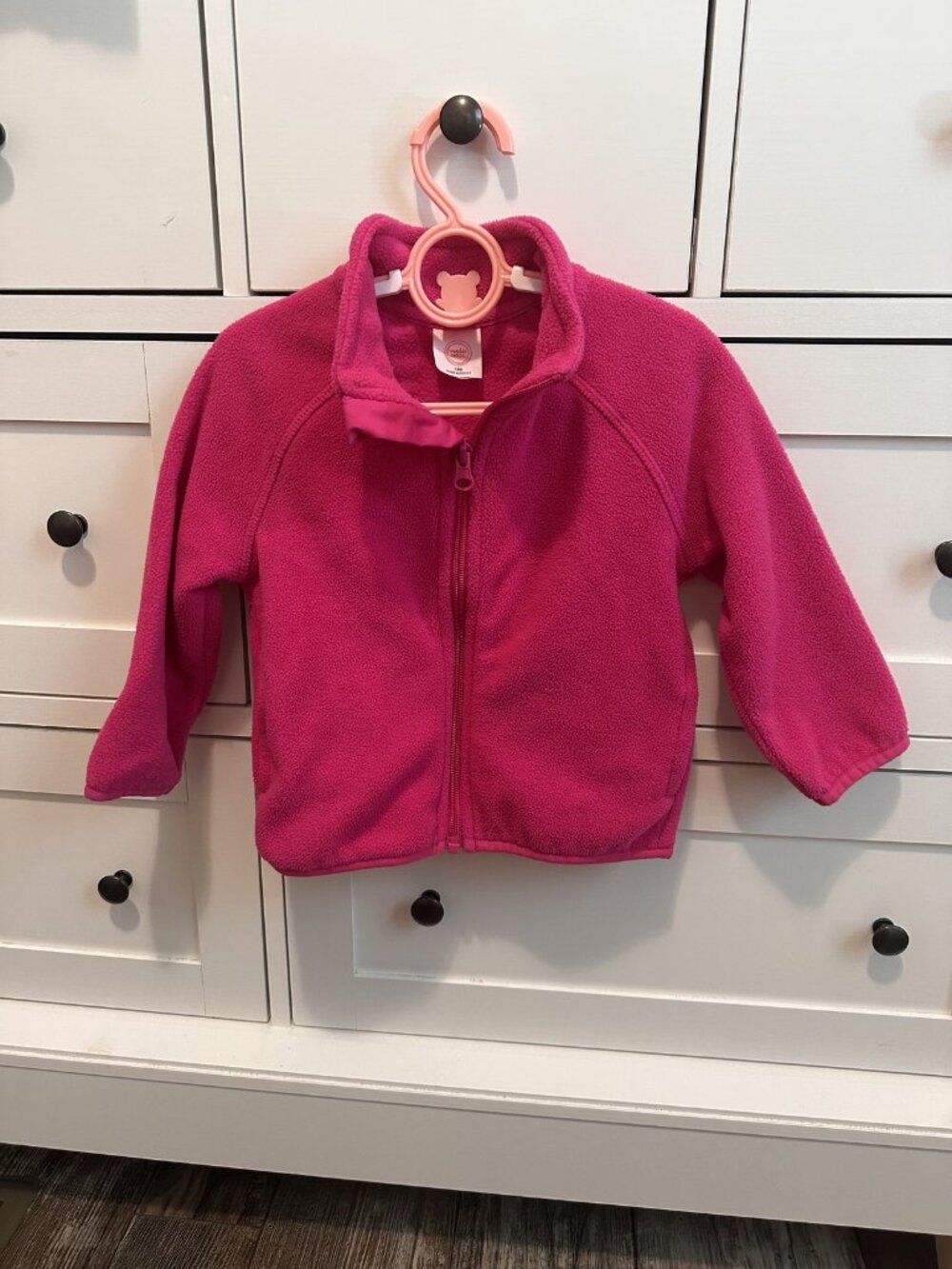 Wonder Nation - Pink Fleece Zip-Up Jacket - Perfect Condition!
